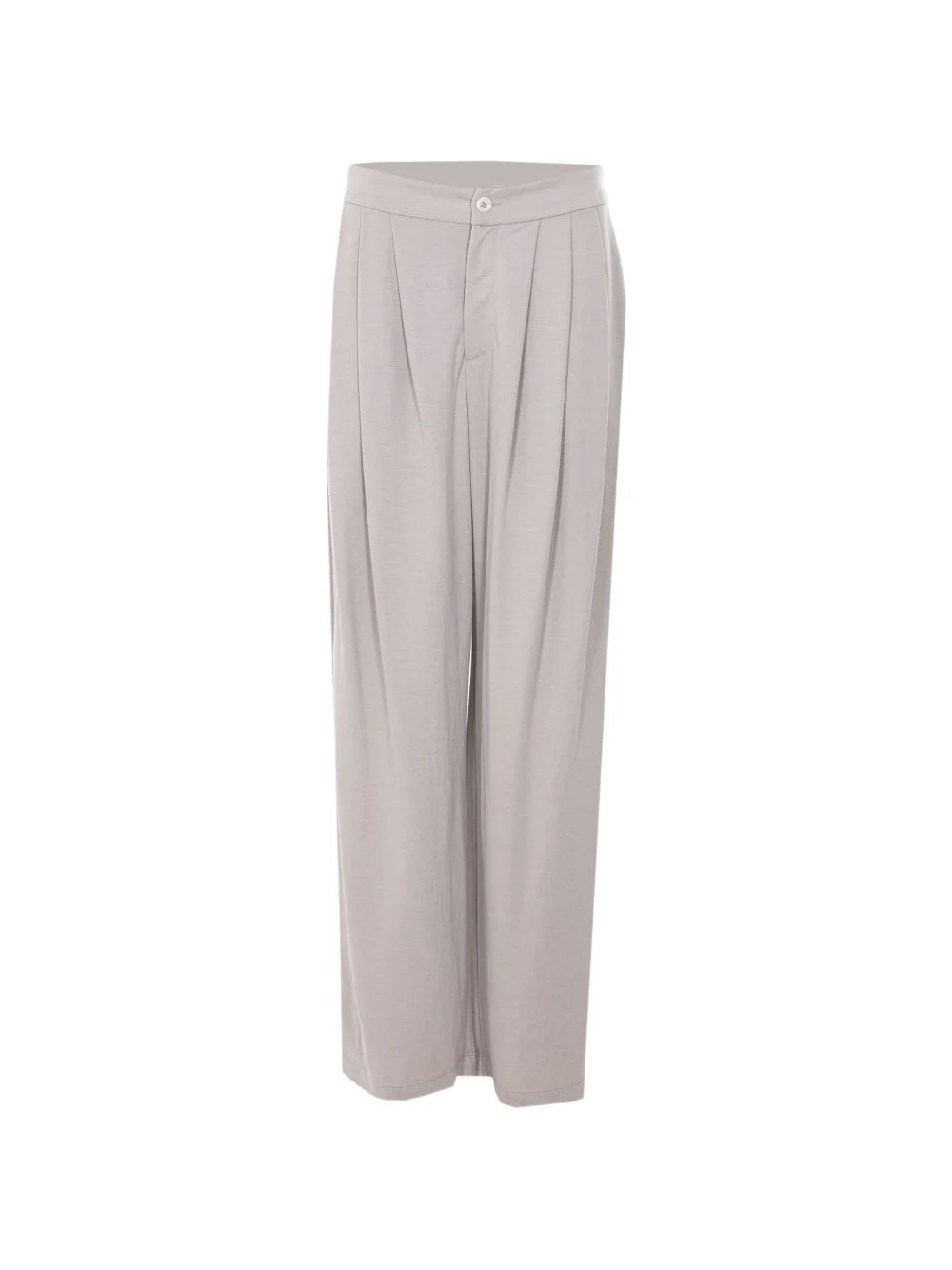 button-closure trousers - 1