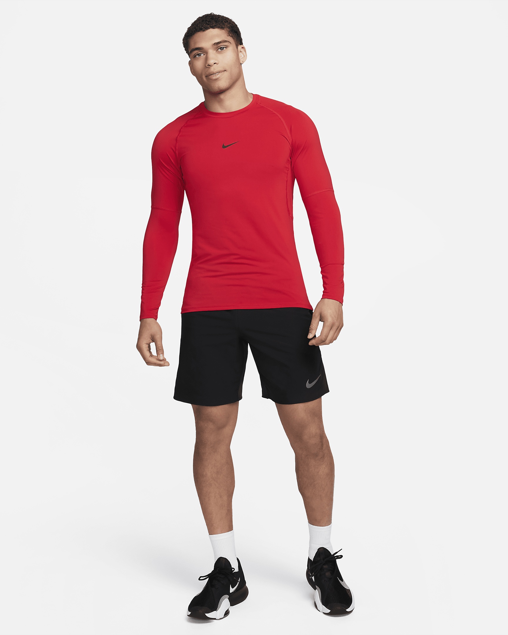 Nike Pro Men's Dri-FIT Slim Long-Sleeve Fitness Top - 5