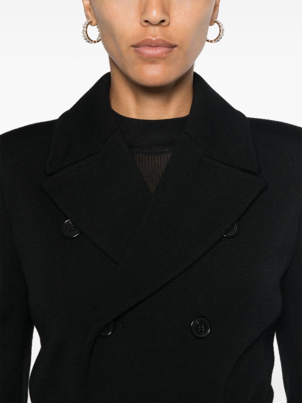 Saharienne notched-lapels blazer - 5