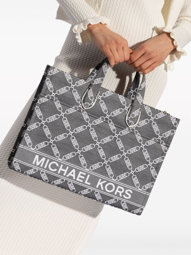MICHAEL KORS Gigi cotton tote bag outlook
