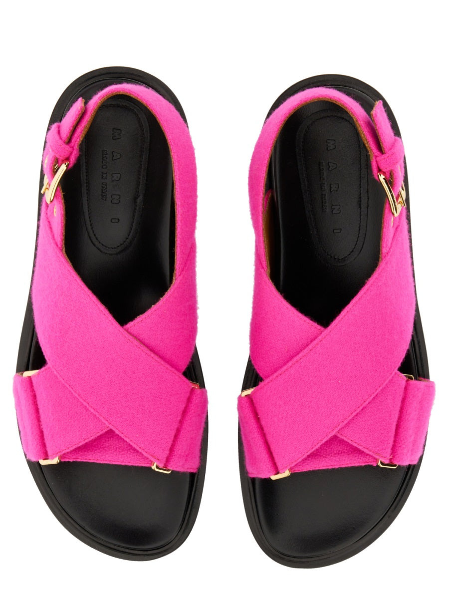 Marni Women Criss Cross Sandal - 2