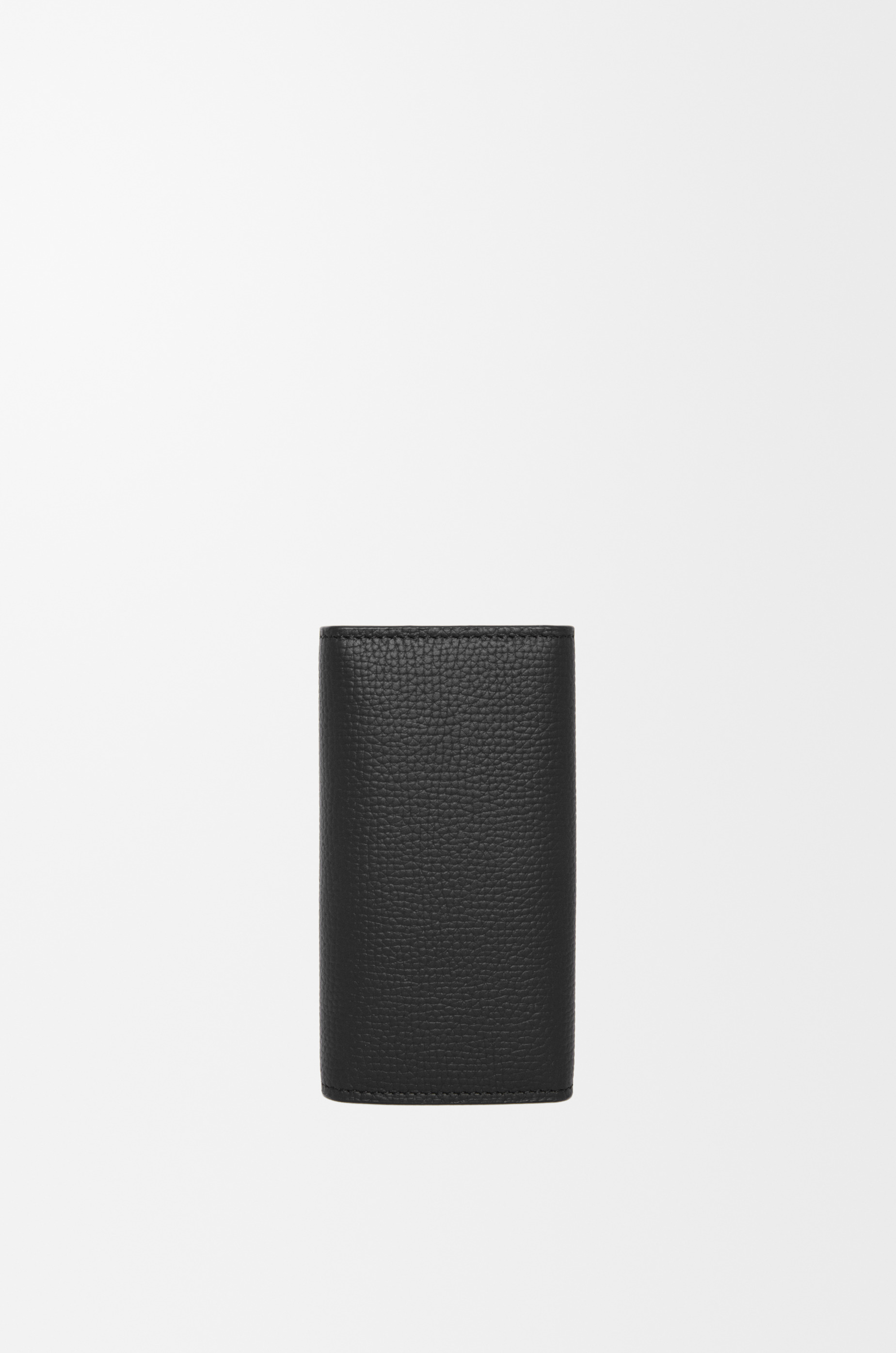 Anagram key case in pebble grained calfskin - 4