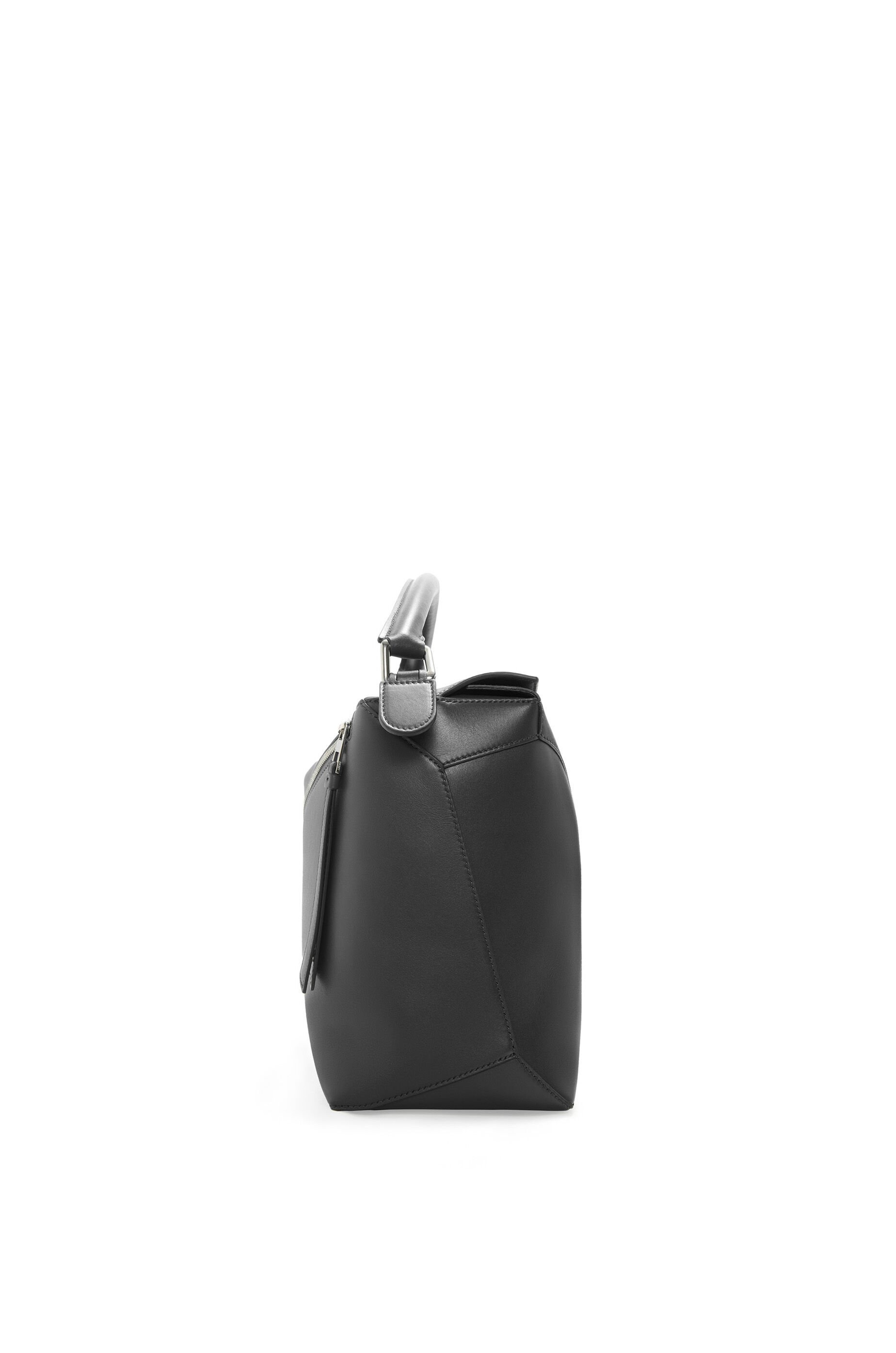 Large Puzzle bag in shiny calfskin - 4
