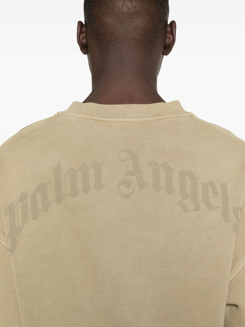 crew-neck cotton sweatshirt - 5