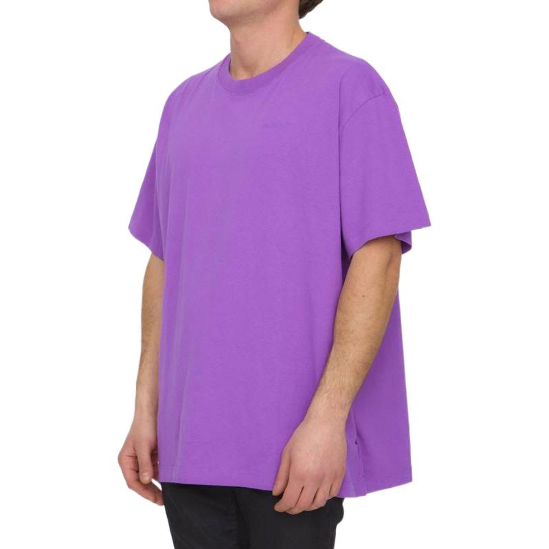 Off-White Diag Tab Over Short-Sleeve Tee 'Orchid' OMAA038S23JER0013636 - 3