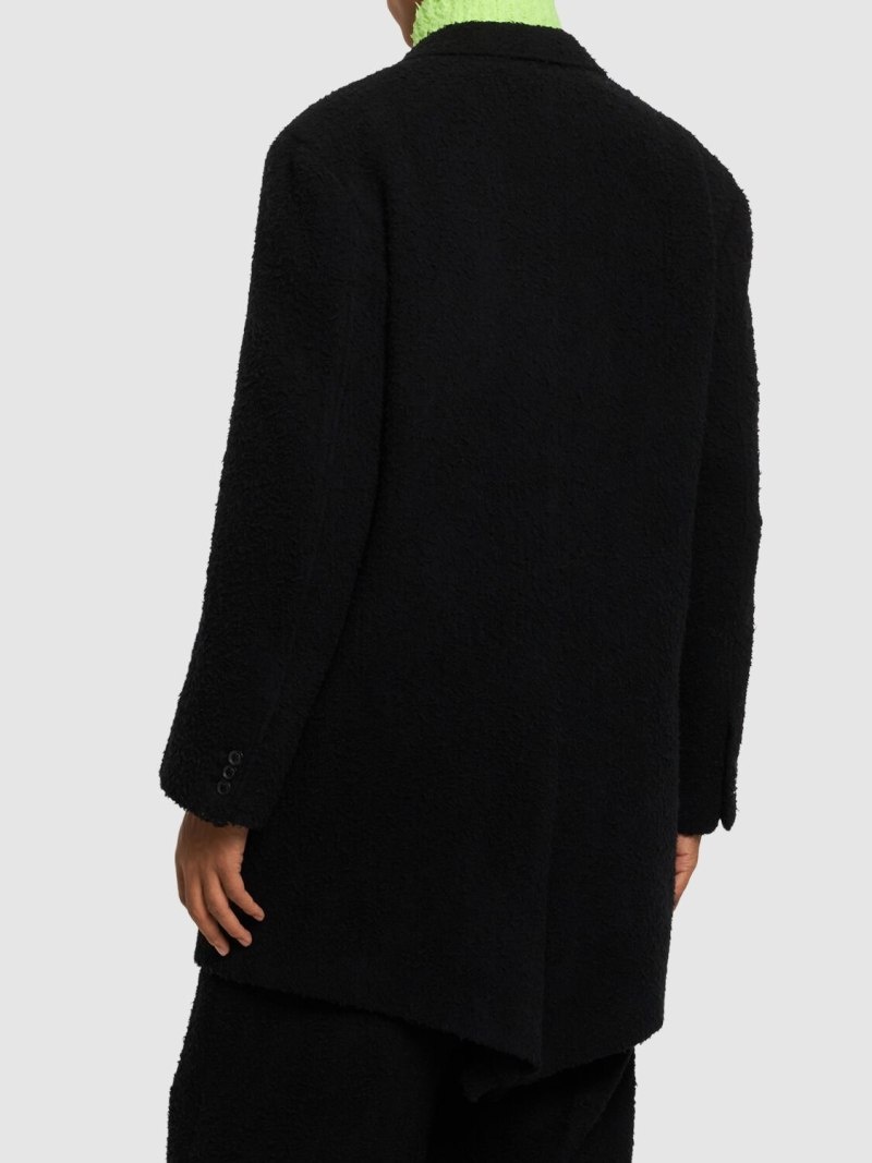 Stuffed tailored wool jacket - 3