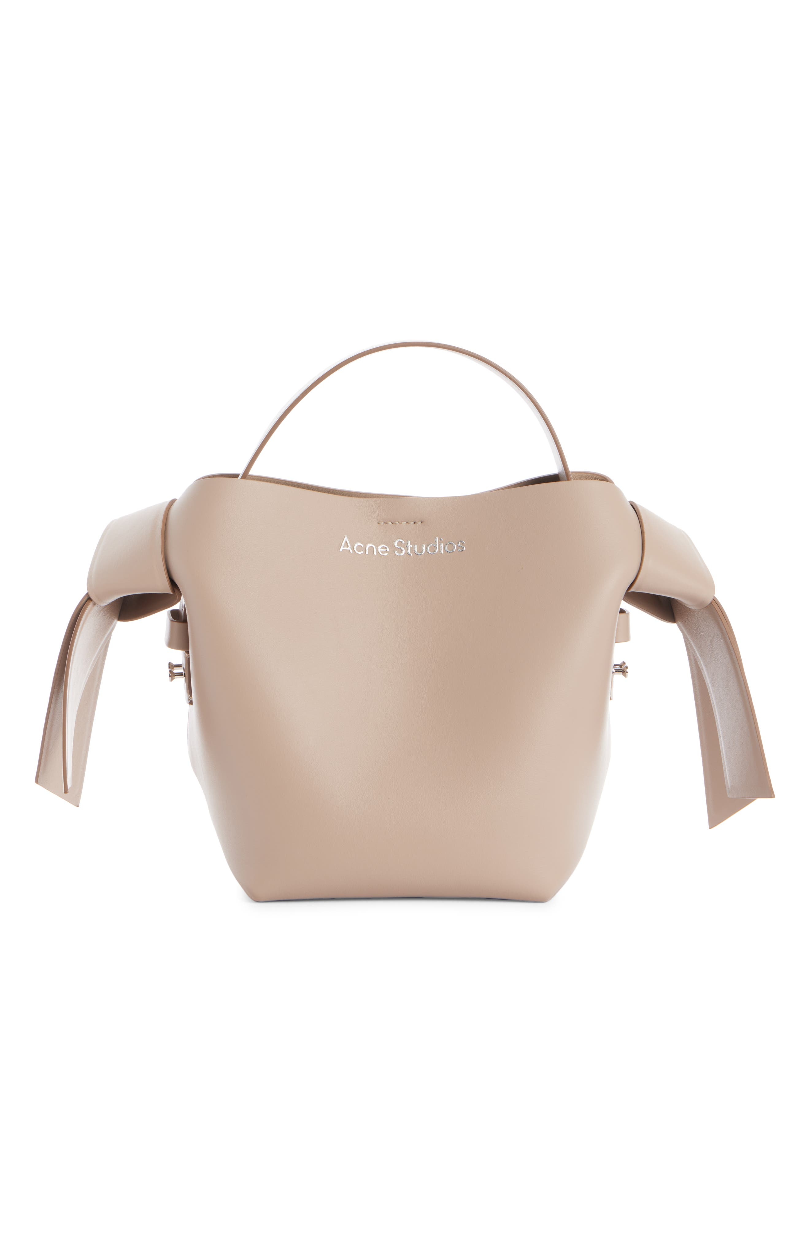 Mini Musubi Leather Top Handle Bag - 4