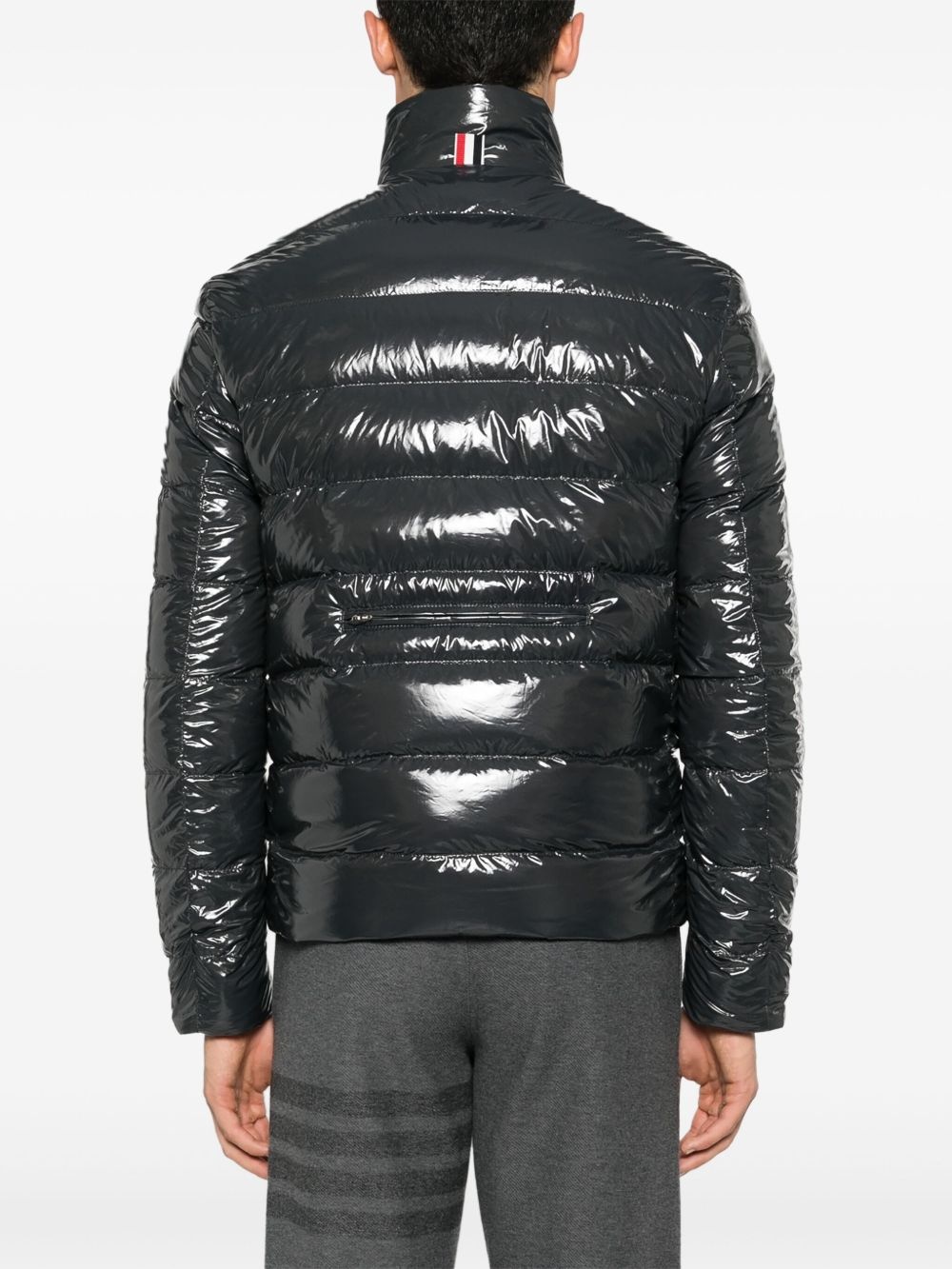 reversible zip-up puffer jacket - 4
