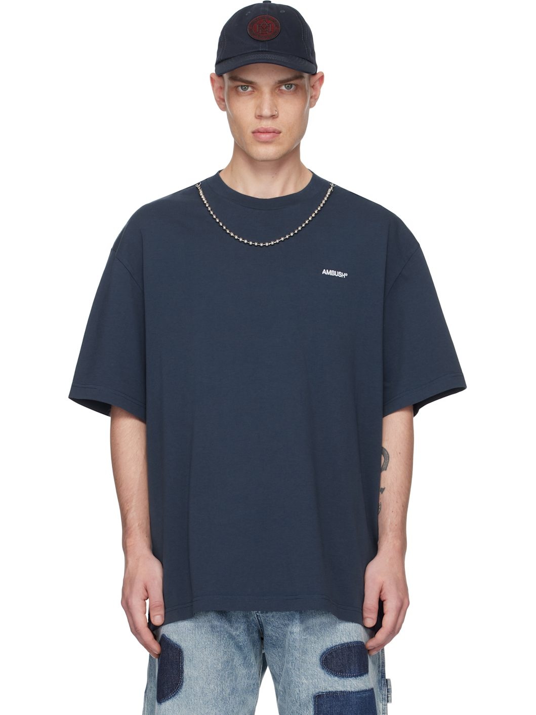 Navy Ballchain T-shirt - 1