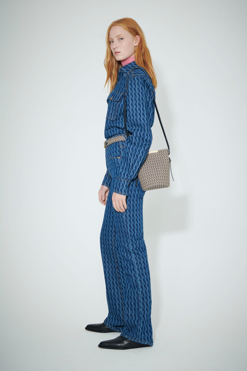 Mini Bucket Bag In House Monogram Jacquard 7