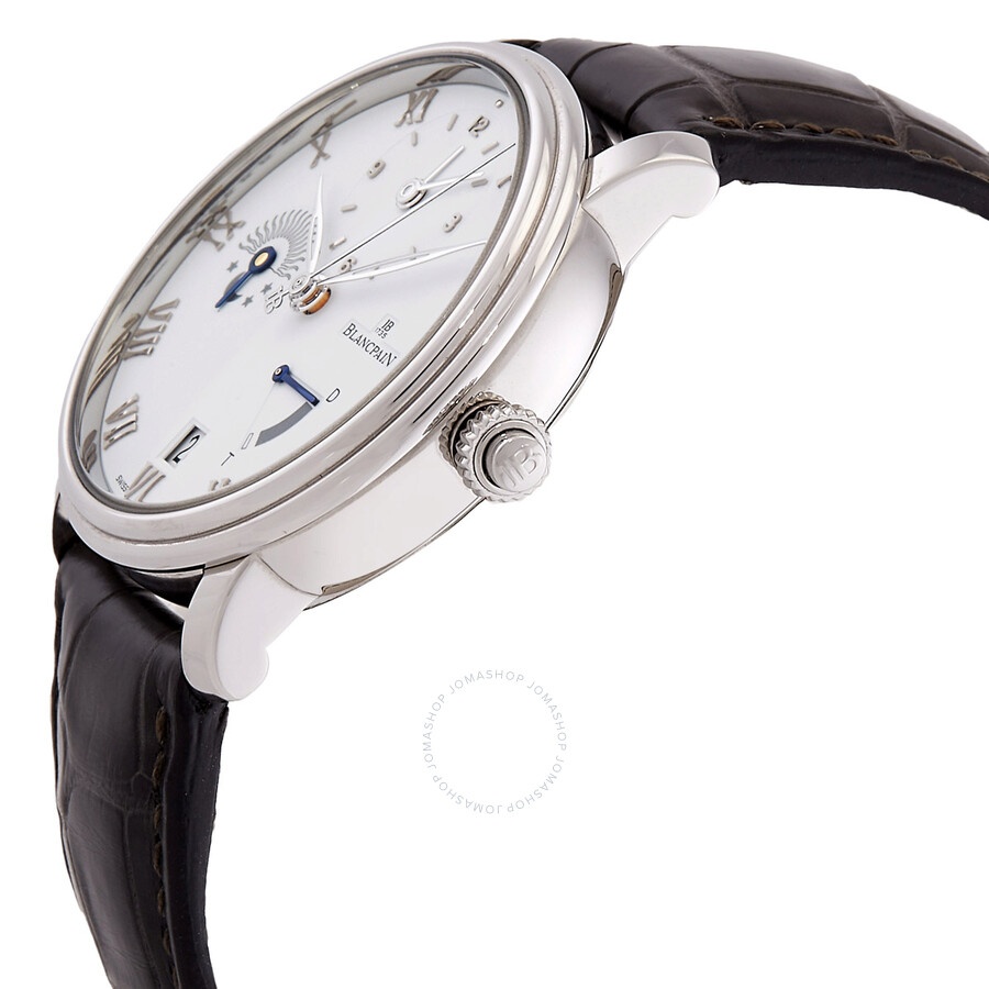 Blancpain Villeret Demi-Fuseau Horaire Automatic White Dial Watch 6660-1127-55B - 2