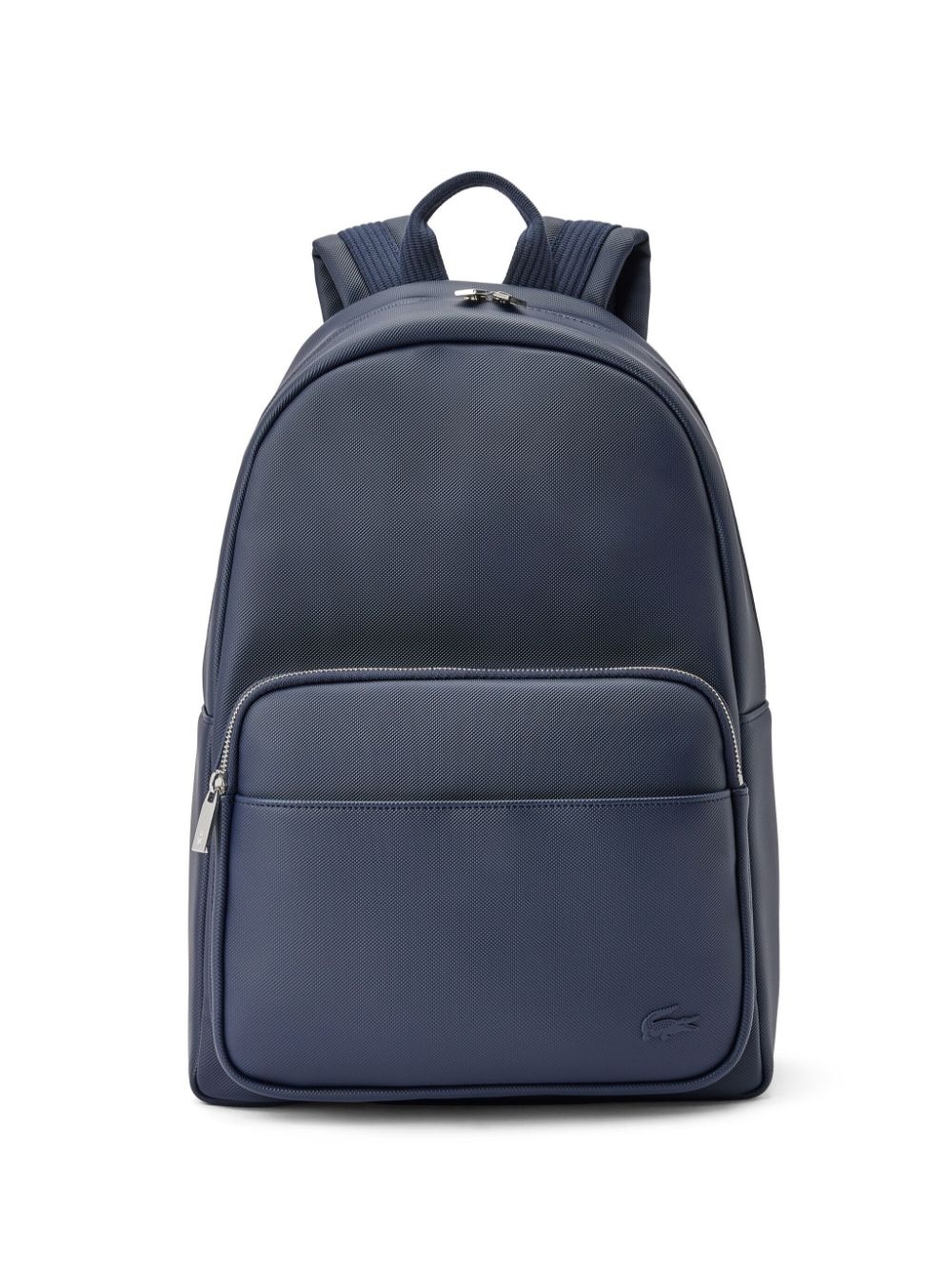 logo-appliquÃ© faux-leather backpack - 1
