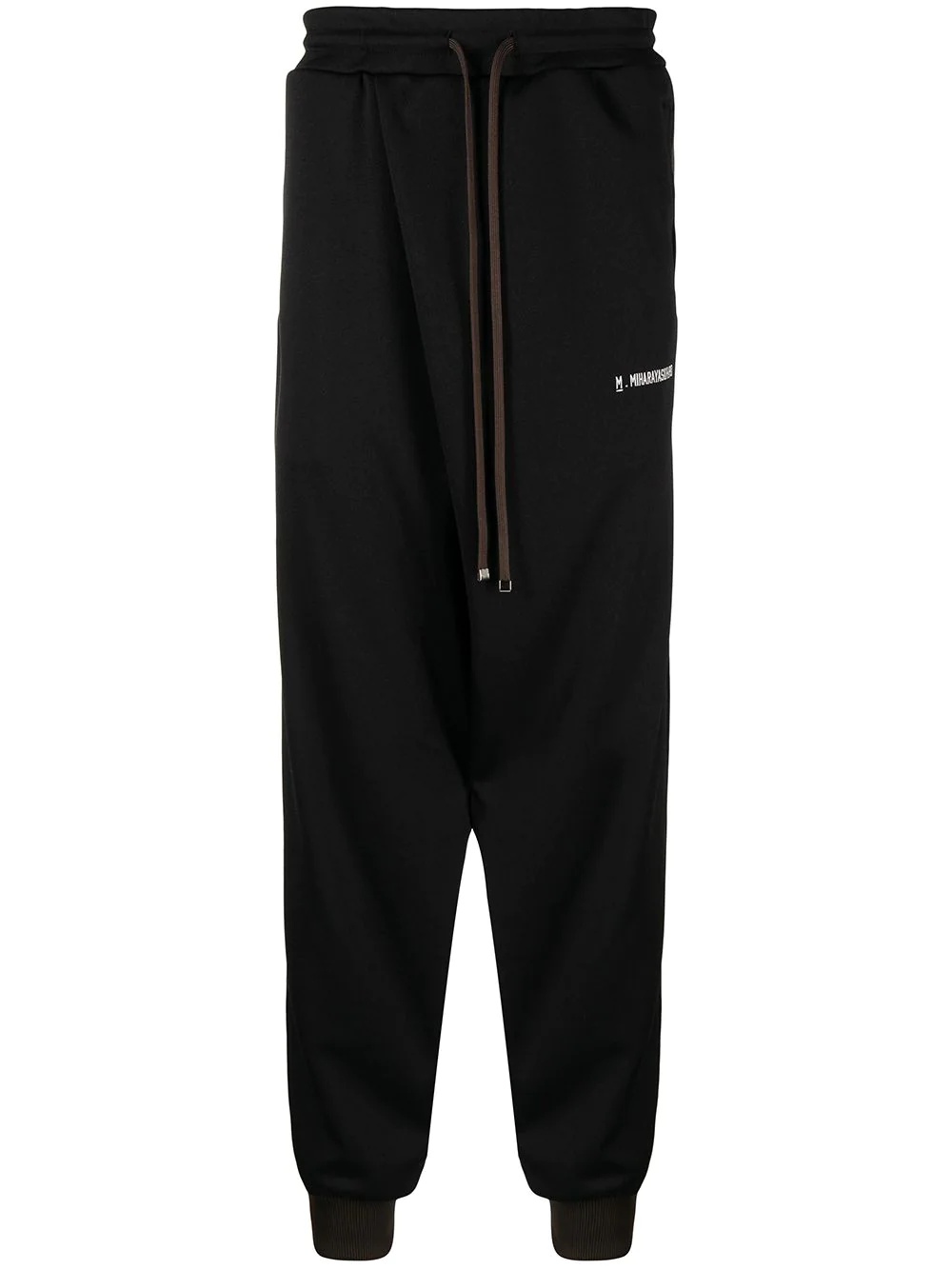 logo-print track pants - 1