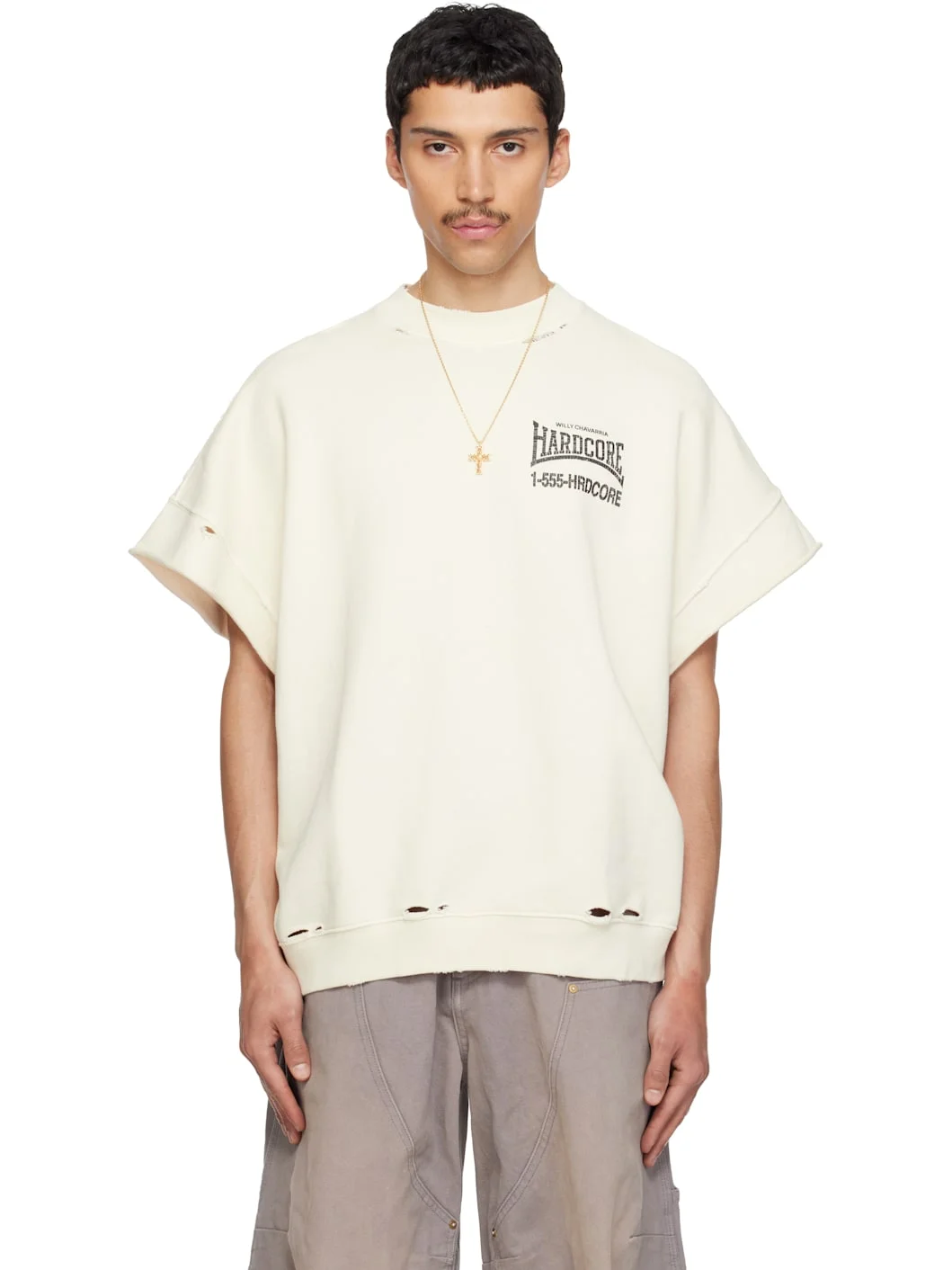 Off-White 'Hardcore' Muscle T-shirt - 1