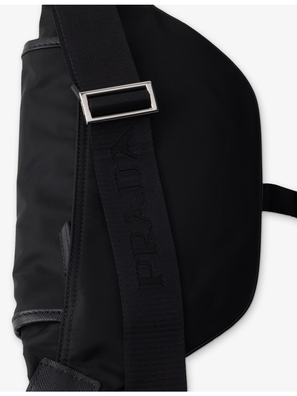 Logo-Embellished Re Nylon and Leather Cross-Body Bag - 5