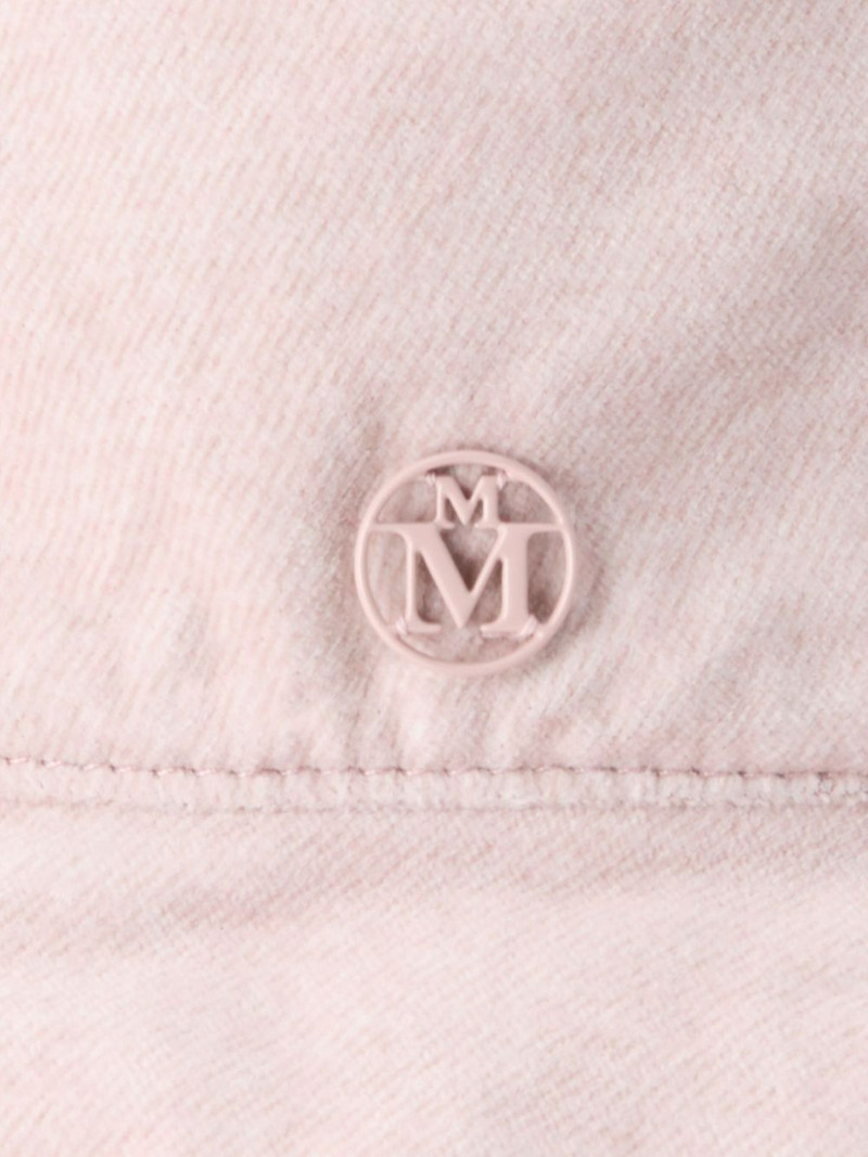 MAISON MICHEL logo-plaque hat outlook