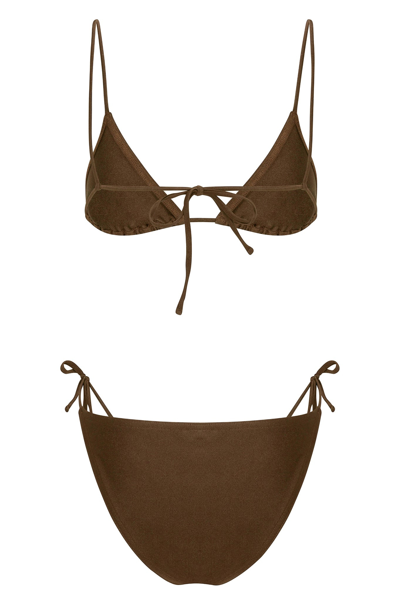 MOCHA TIE BIKINI BOTTOM - 2