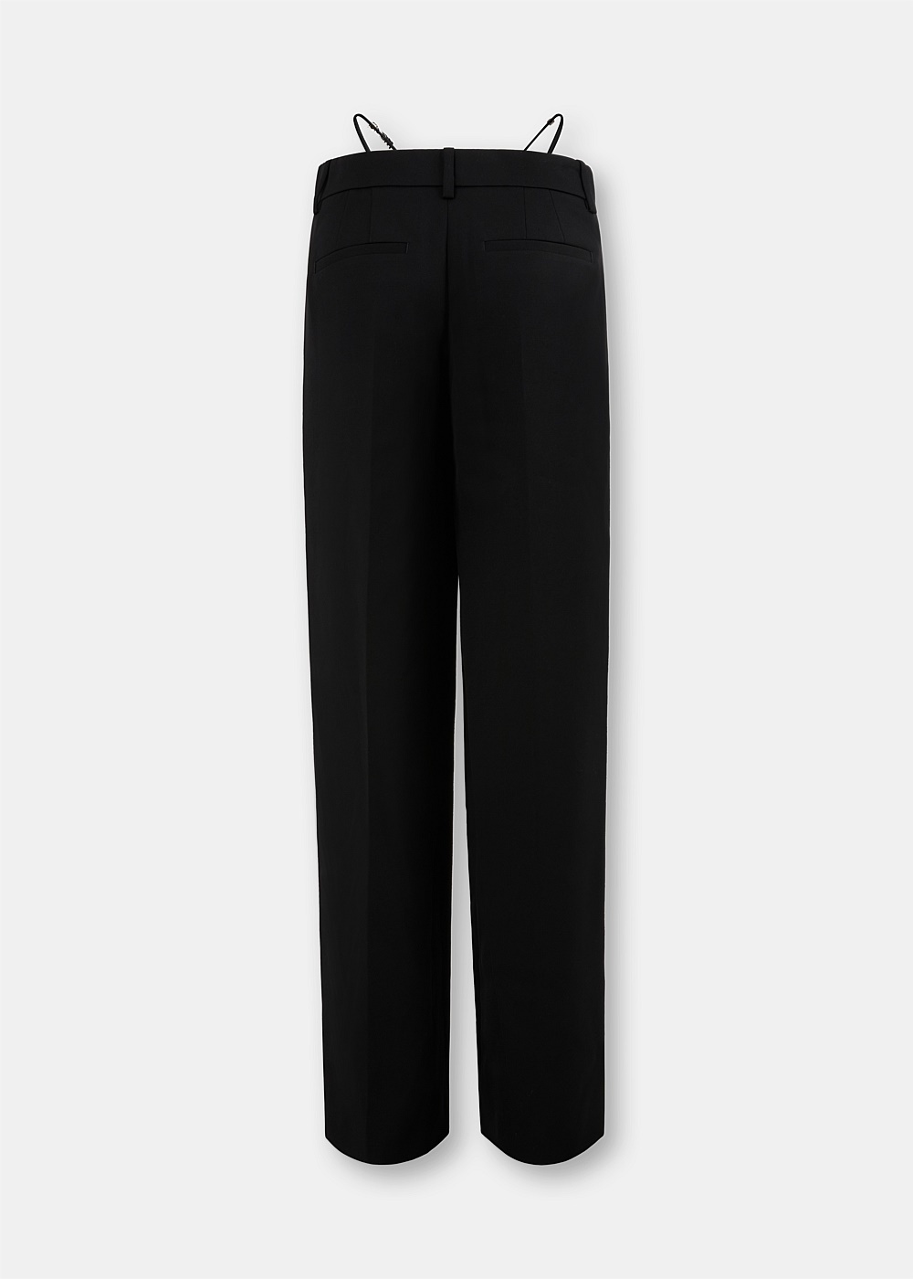 Black G String Trousers - 2