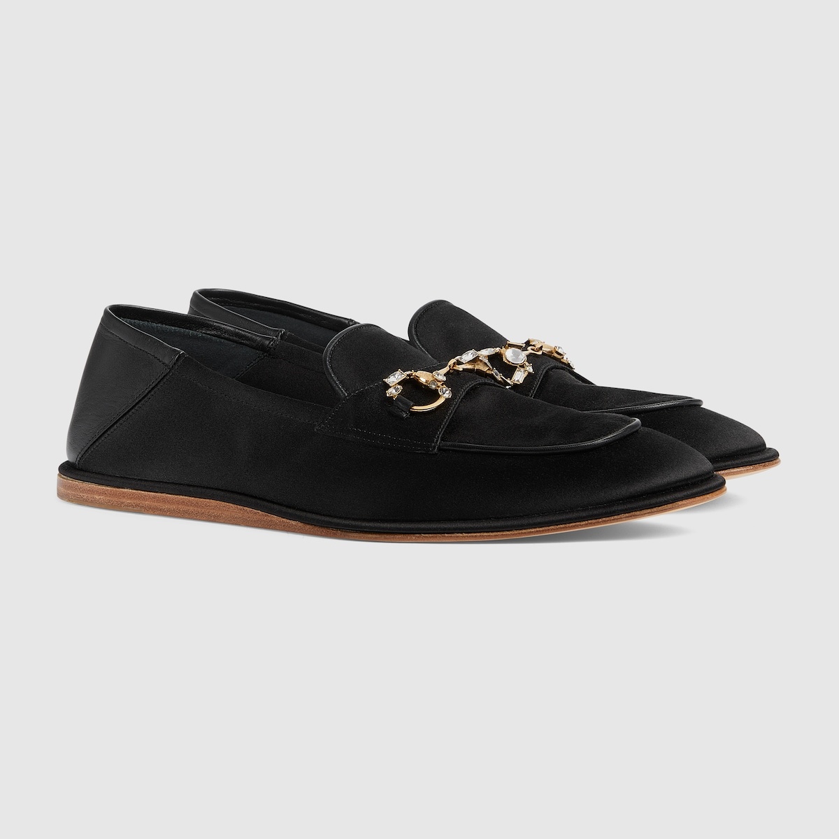 Women's Horsebit loafer with crystals - 2
