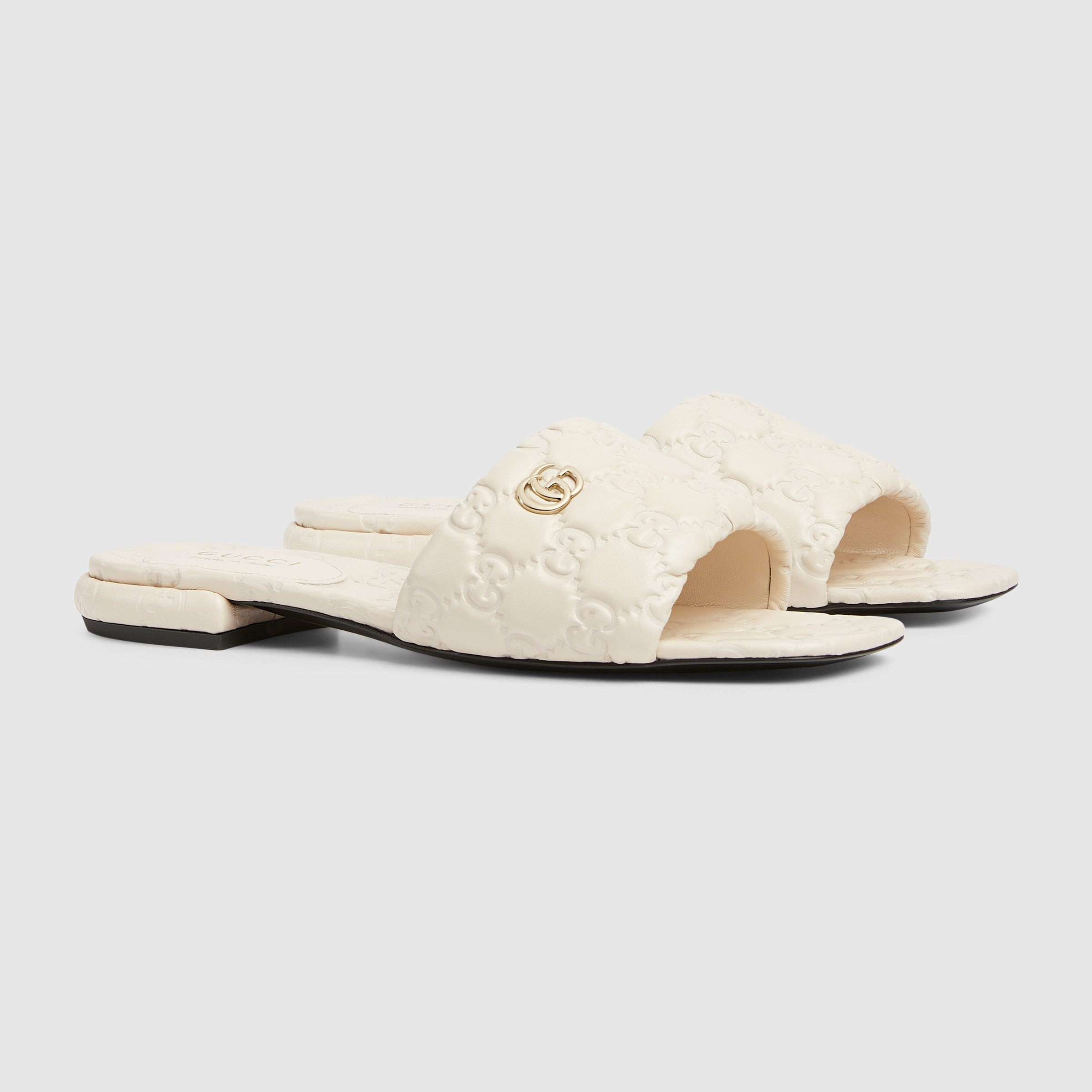Gucci Double G Slide Sandals - 2