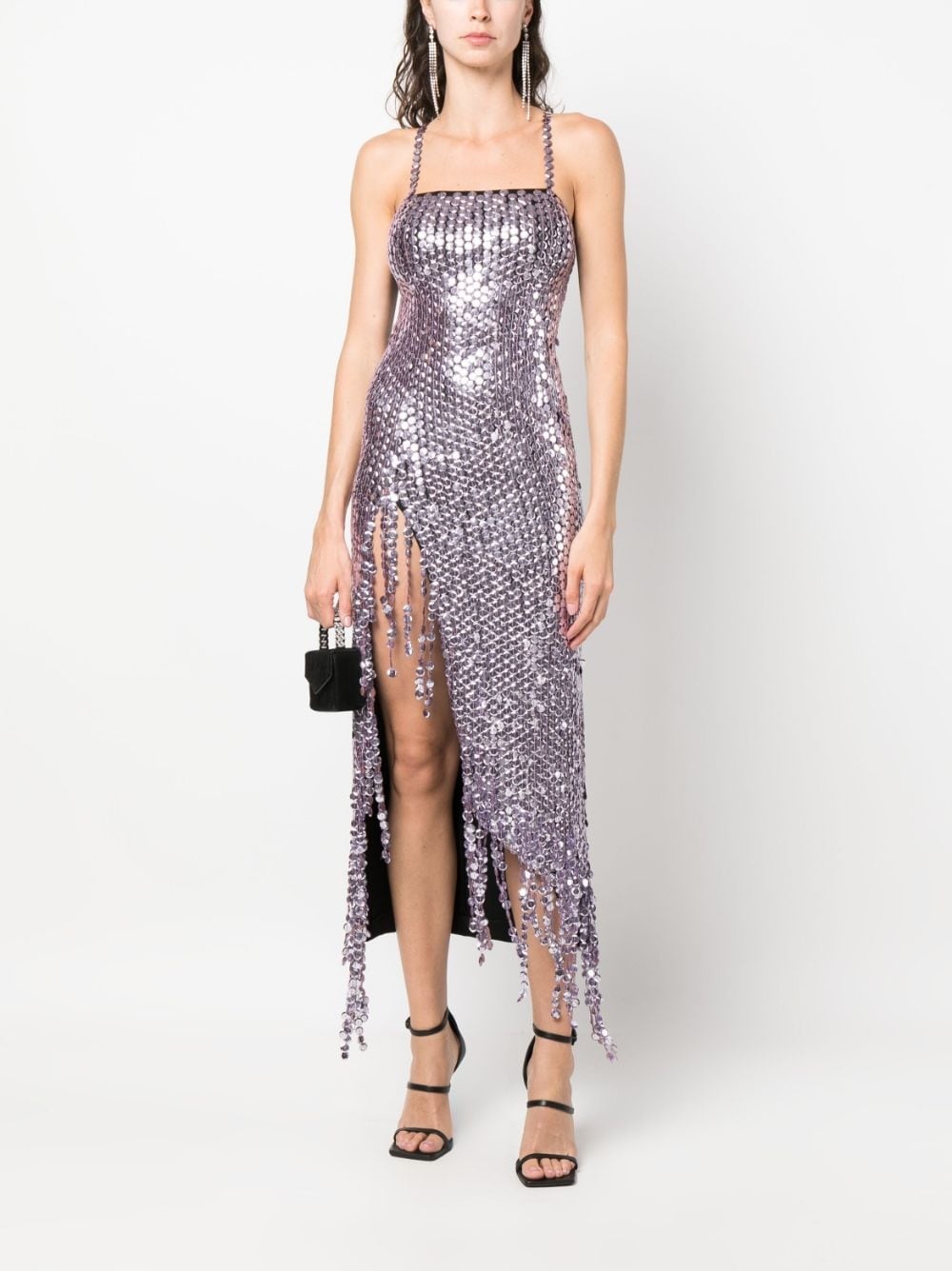 Avery pailette-embellished midi dress - 2