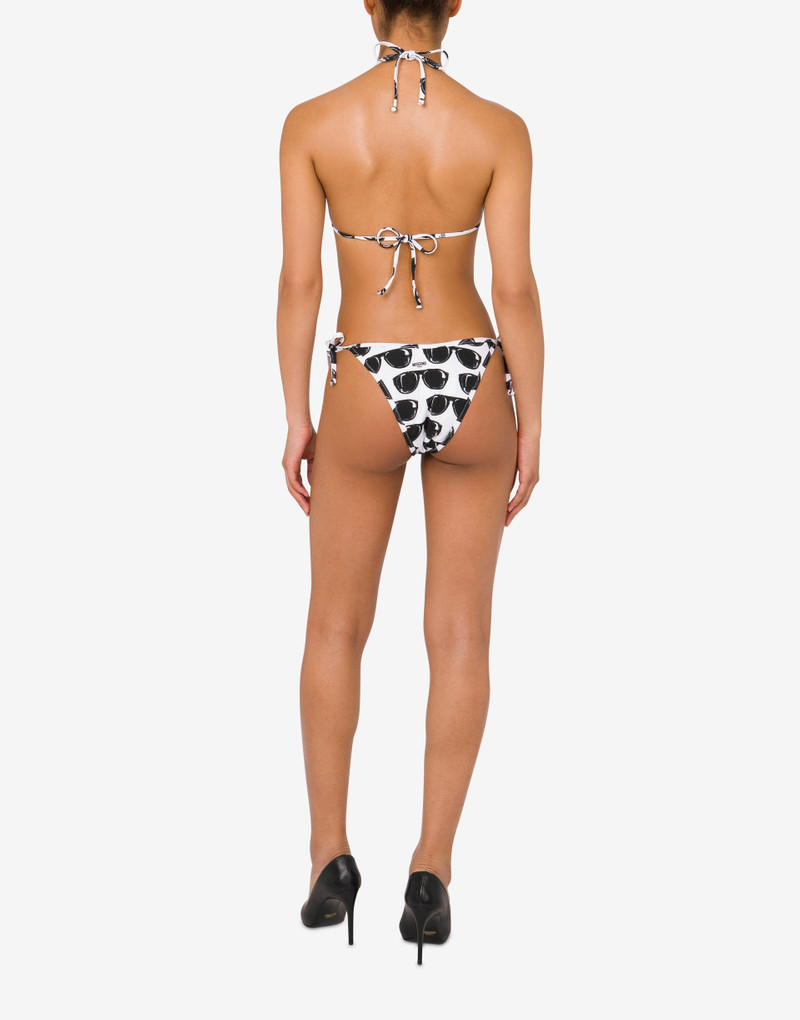 Moschino ALLOVER SUNGLASSES SWIM BRIEFS outlook