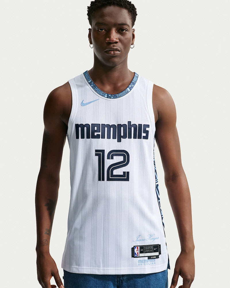 Ja Morant Memphis Grizzlies City Edition Men's Nike Dri-FIT ADV NBA Authentic Jersey 3