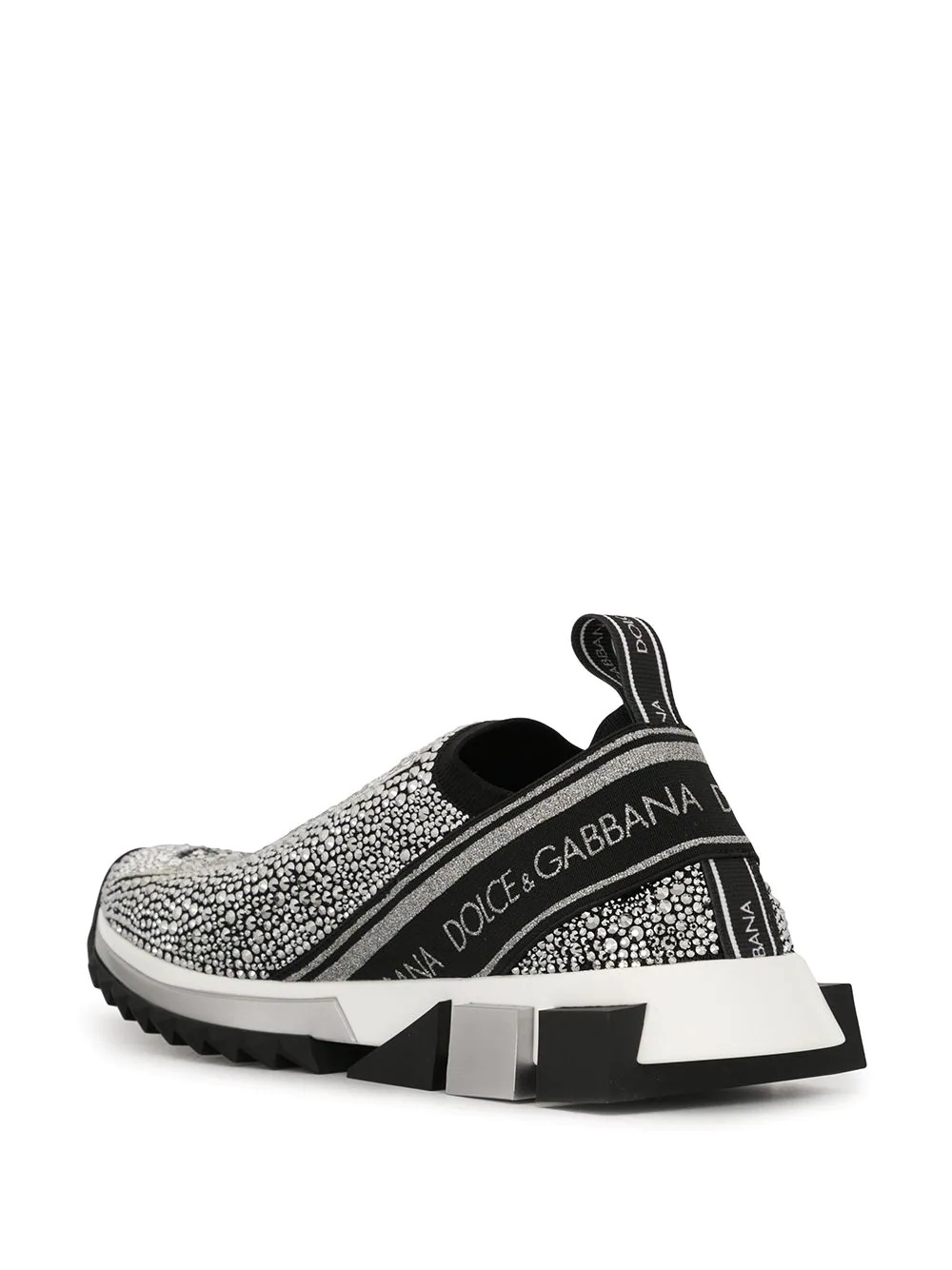 Sorrento crystal embellished sneakers - 3