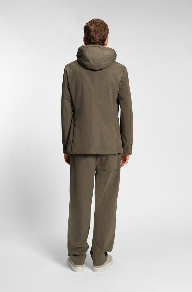 SLIM-FIT JACKET WITH INTEGRATED HOODIE 4