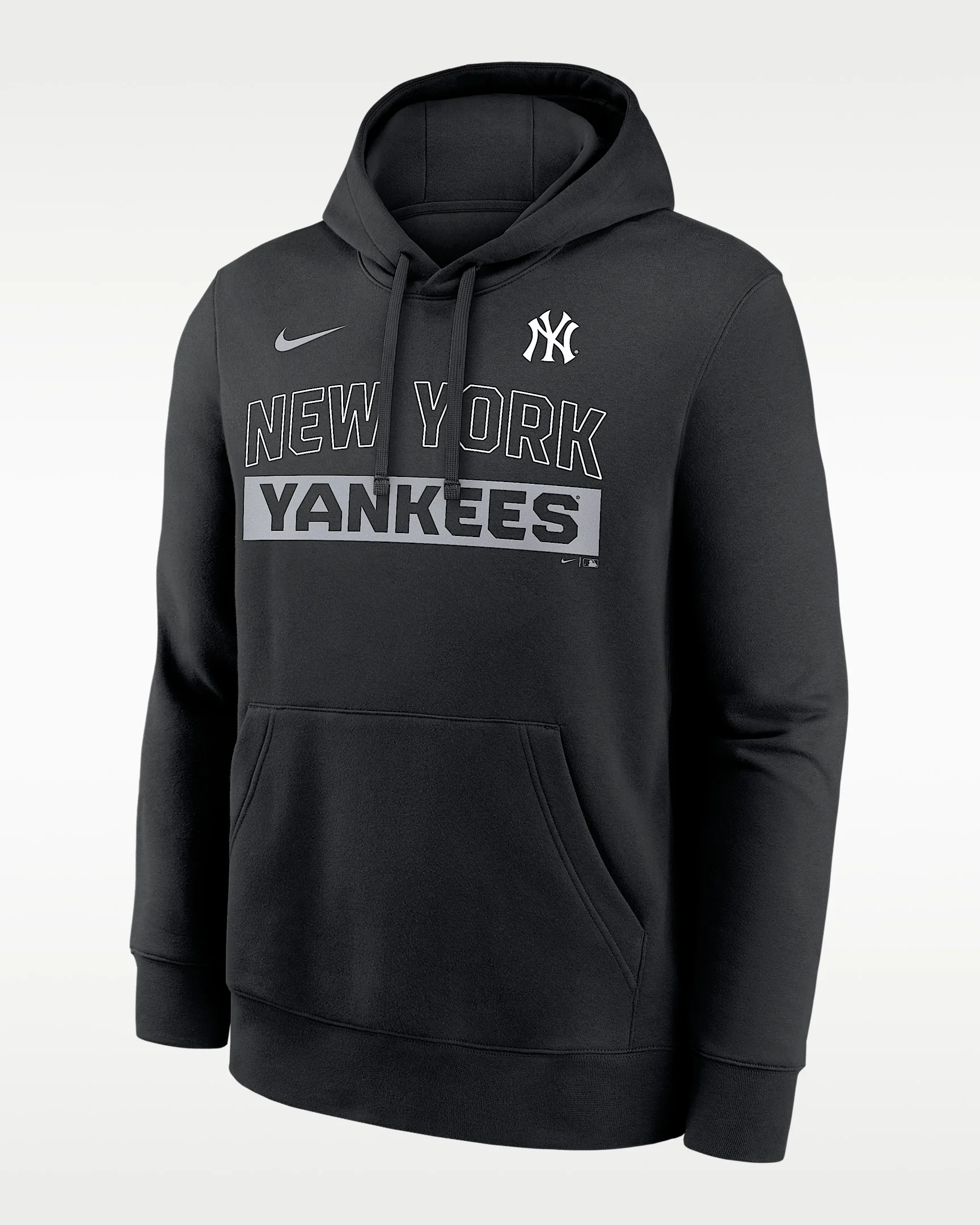 New York Yankees Club Men's Nike MLB Pullover Hoodie - 1
