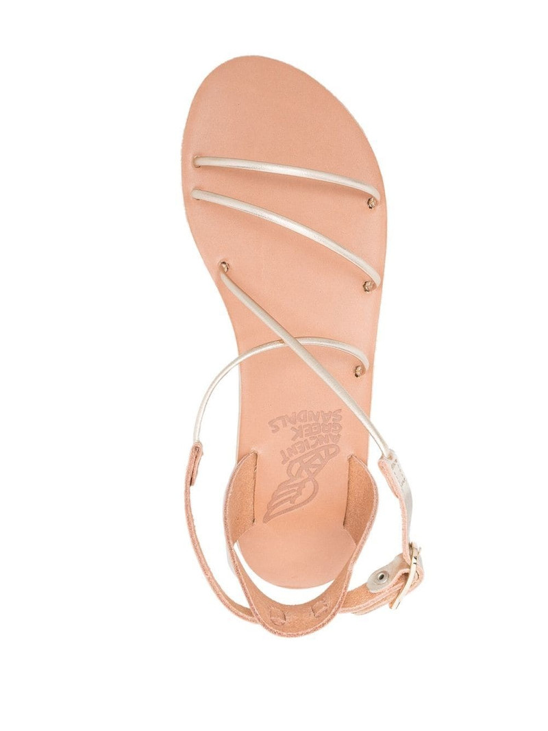 Meloivia metallic-effect sandals 4