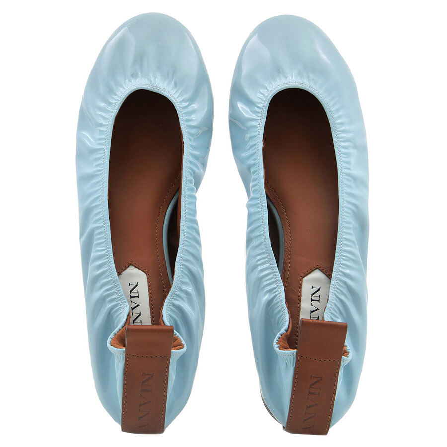 Lanvin Patent Leather Ballerina Flats - 4