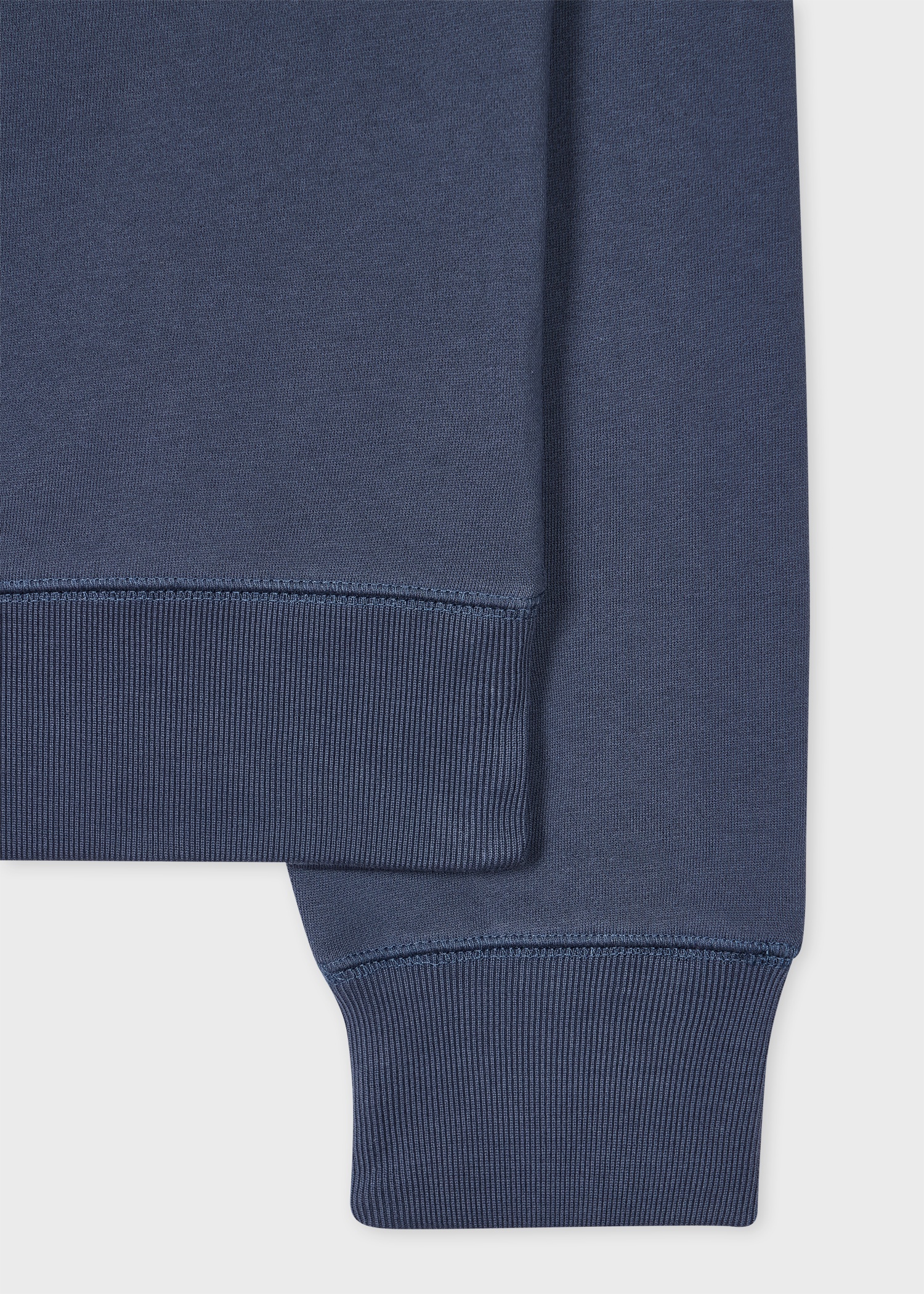Steel Blue Embroidered Wheels Sweatshirt - 2