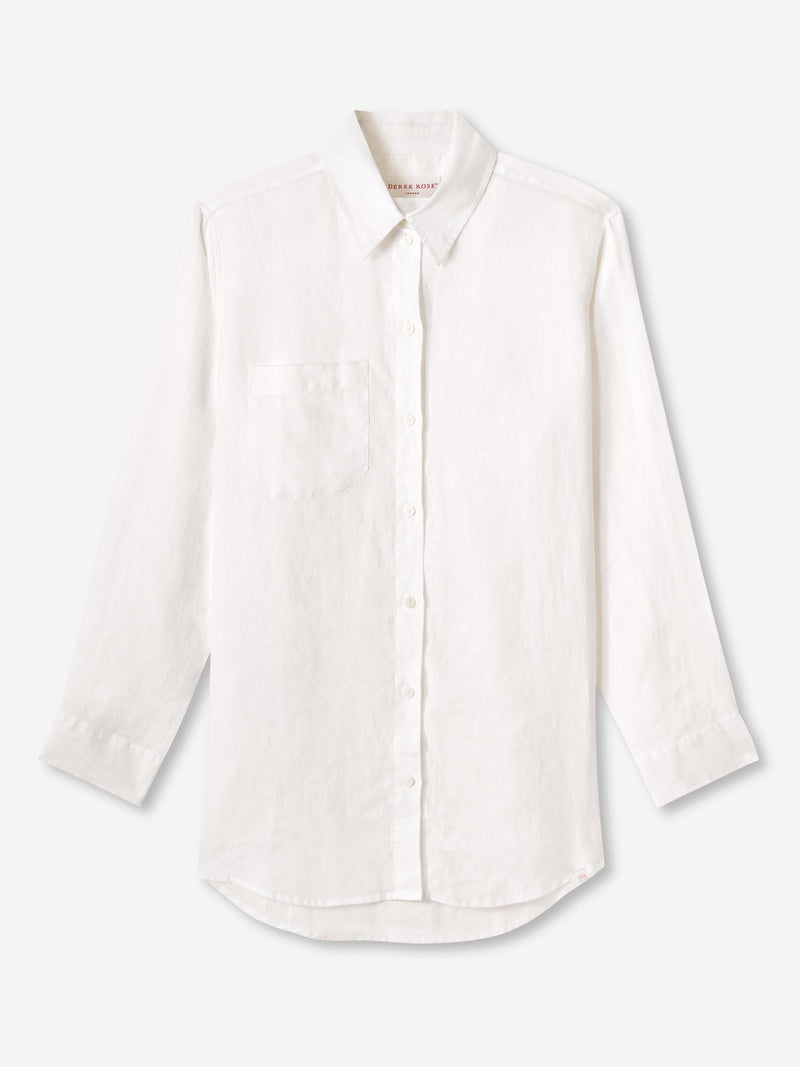 Women's Shirt Sicily Linen White - 1
