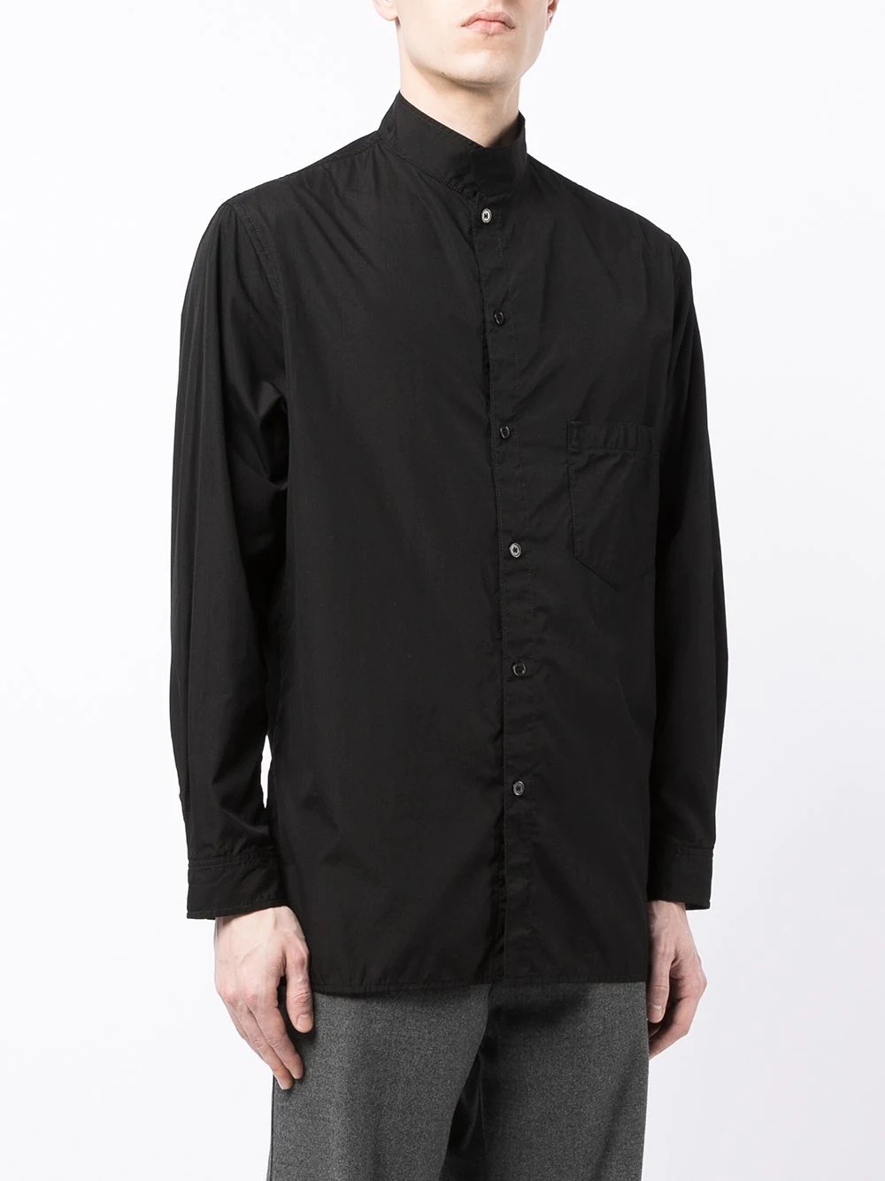 longsleeved cotton shirt - 3