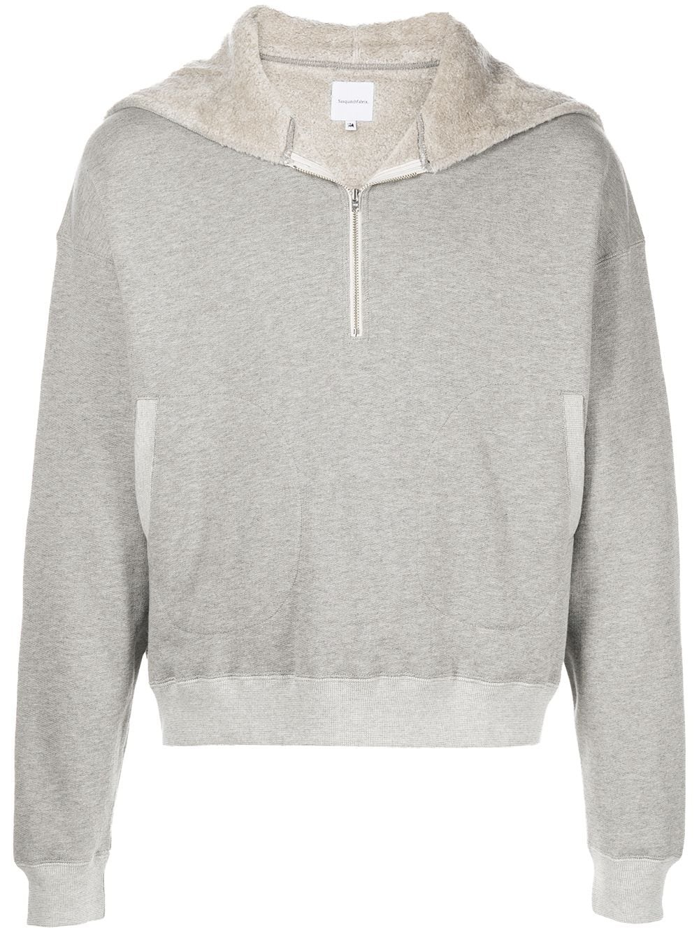 Cadet zipped-hood hoodie - 1