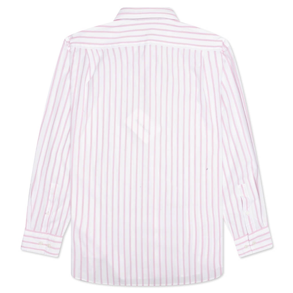 ACNE STUDIOS LONG SLEEVE SHIRT - WHITE/PINK - 2