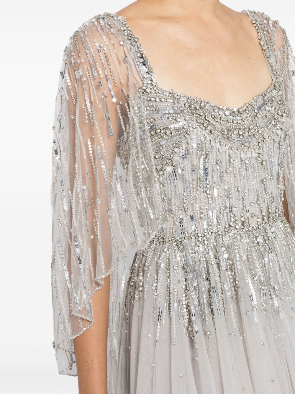 Bunny Blooms sequin-embellished gown - 5