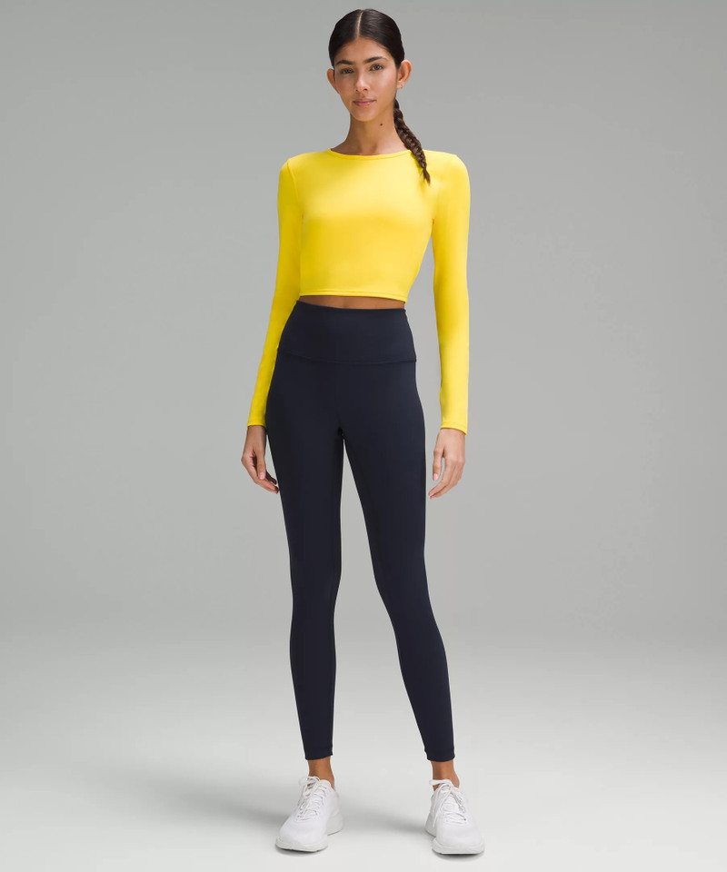 lululemon Wunder Train Cropped Long-Sleeve Shirt outlook