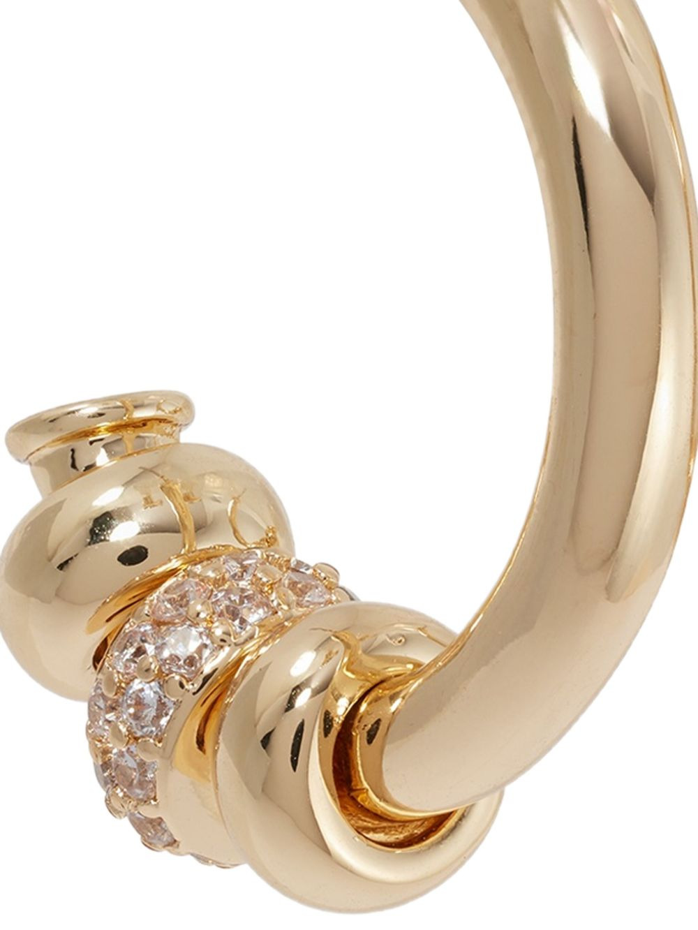 The Pavé Slider hoop earring - 2
