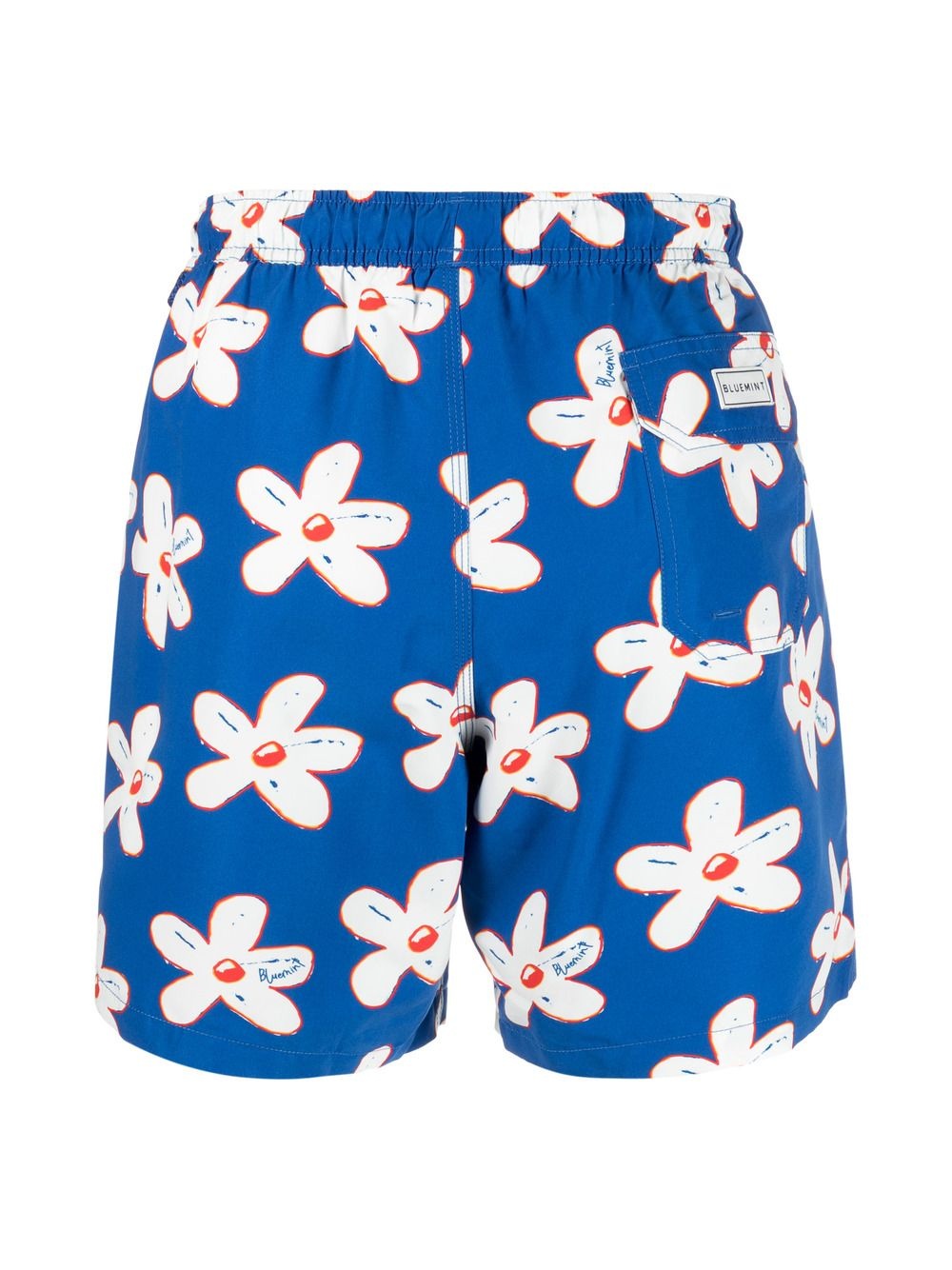 Daisy print swim shorts - 2