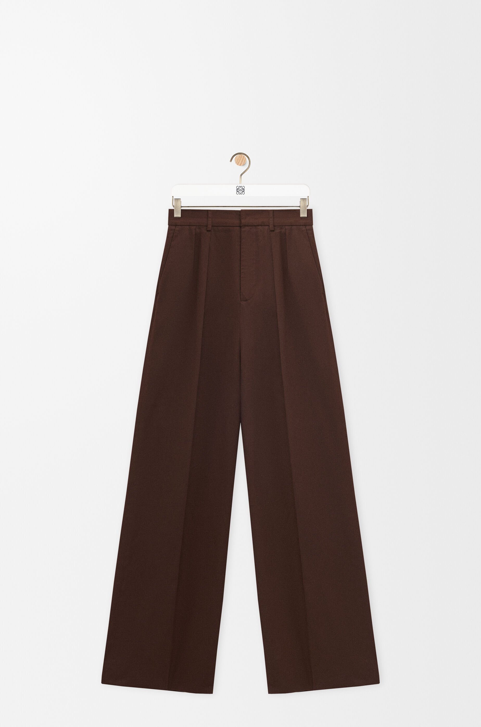 Pleated trousers in cotton - 1