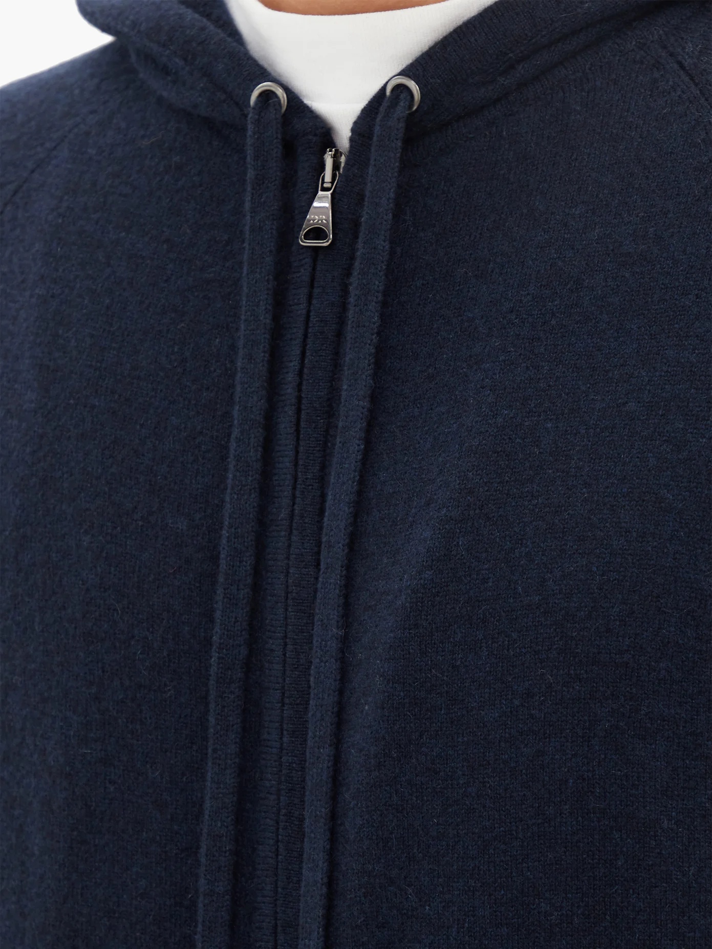 Finley zipped cashmere hooded sweatshirt - 3