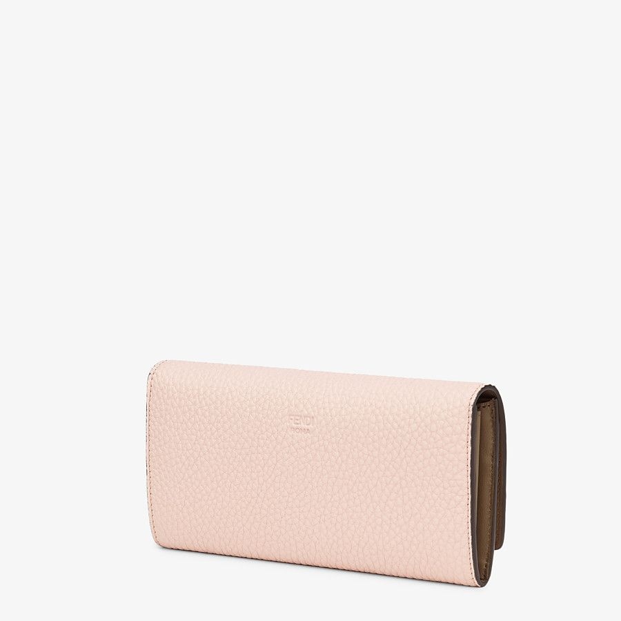 Pink leather wallet - 2