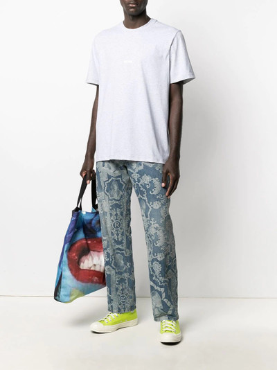 MSGM logo print T-shirt outlook