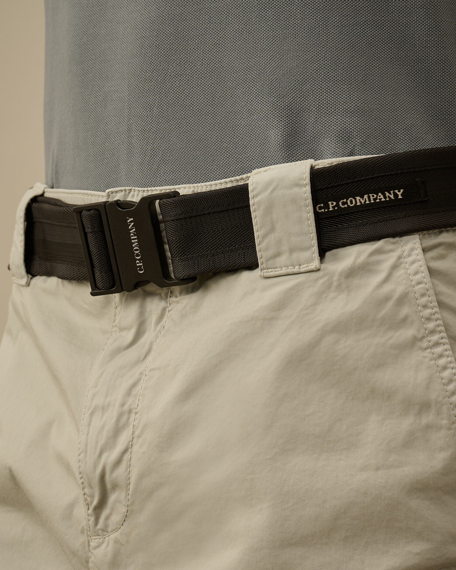 Herringbone Tape Buckle Belt - 4