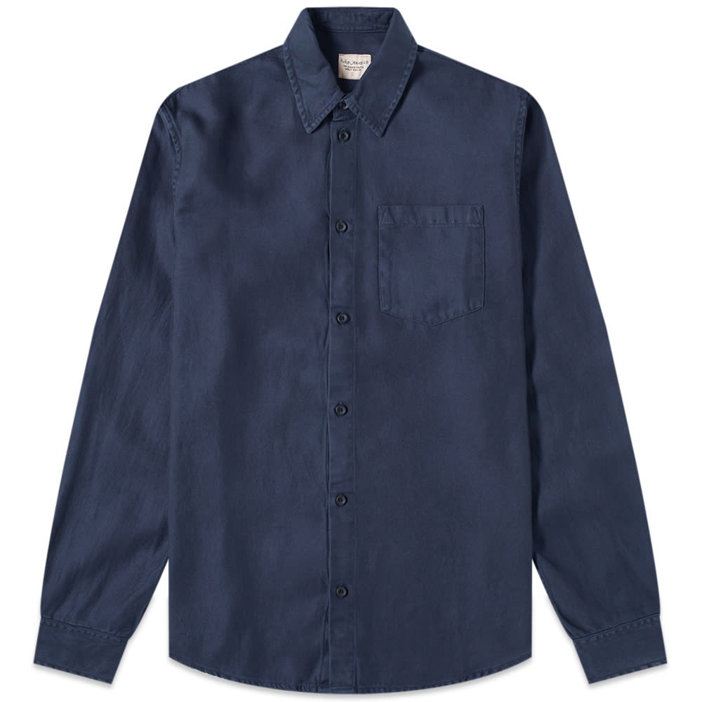 Nudie Chuck Fluid Twill Shirt - 1