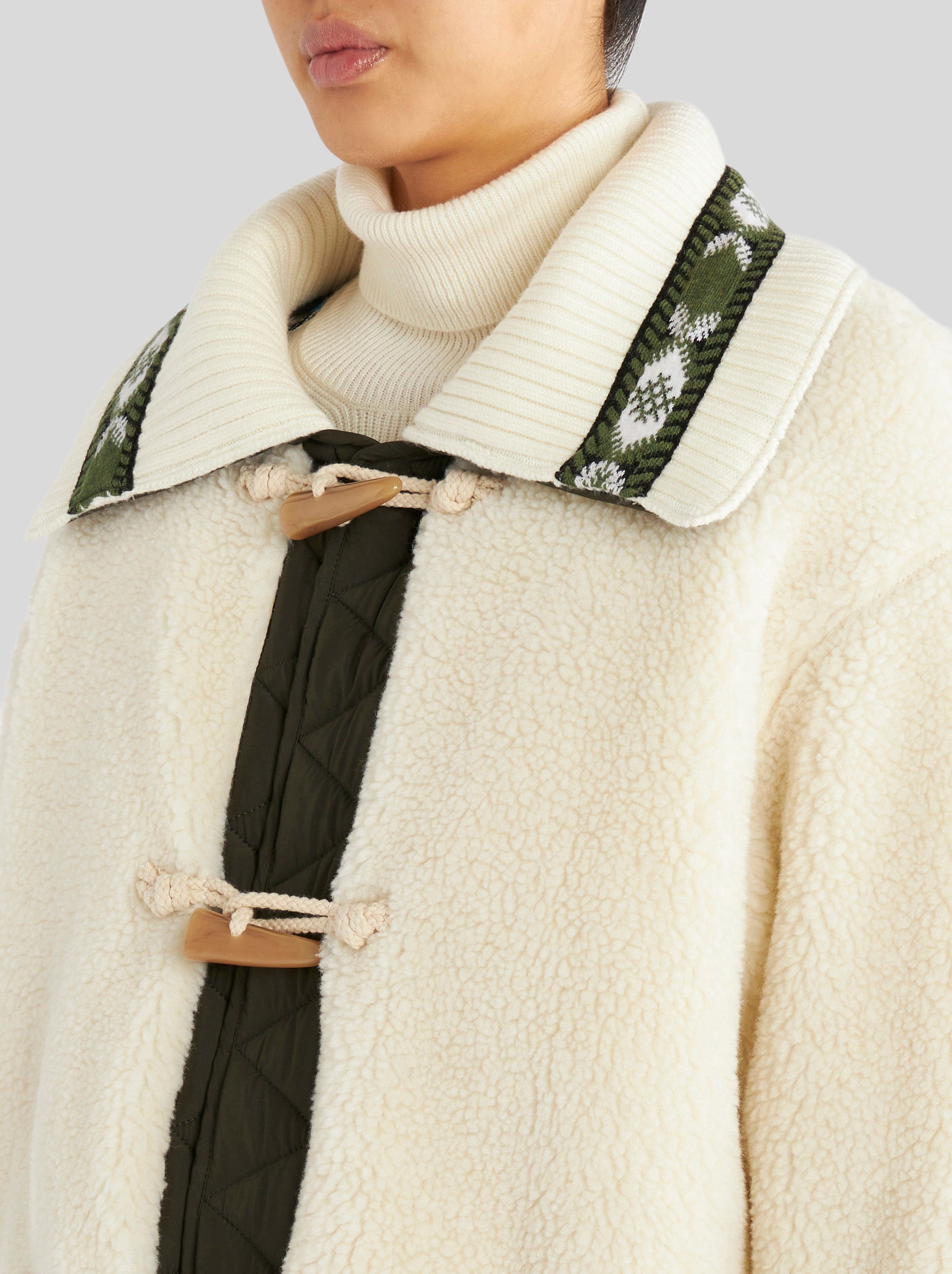 COAT WITH TOGGLES - 2