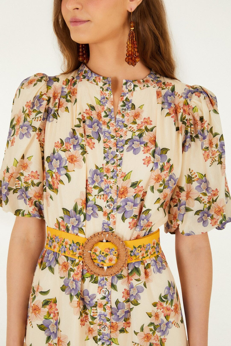 FARM RIO Sand Hilo Stripes Mini Dress outlook