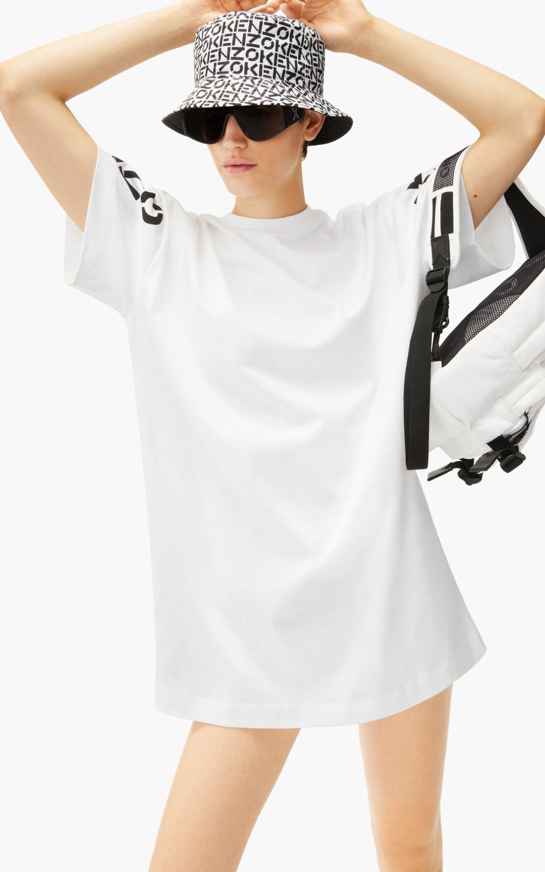KENZO Sport 'Big X' T-shirt dress - 4